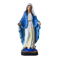 Detailed information about the product Virgin Mary Statue - Our Lady Of Grace Statue - Polyresin Craft Statue - Indoor/Outdoor Decoration For Garden Outdoor Patio (21.5x10x6.3CM)