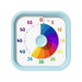 Visual Timer for Kids with Rainbow Patterned, 60 Minutes Countdown Timer for Learning and Kitchen Cooking, Pomodoro Timer for Time Management (Blue). Available at Crazy Sales for $19.95
