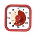 Visual Timer for Kids with Rainbow Patterned, 60 Minutes Countdown Timer for Learning and Kitchen Cooking, Pomodoro Timer for Time Management (Red). Available at Crazy Sales for $19.95