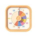 Visual Timer for Kids with Rainbow Patterned, 60 Minutes Countdown Timer for Learning and Kitchen Cooking, Pomodoro Timer for Time Management (Yellow). Available at Crazy Sales for $19.95