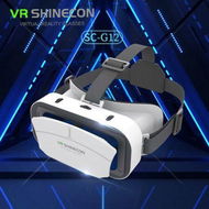 Detailed information about the product VR 3D Glasses Virtual Reality Digital 3D Helmet 7 Inches Large Screen Bluetooth Compatible With IOS/Android System White.