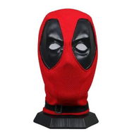 Detailed information about the product Wade Wilson Mask, Superhero Red Hood Masks, DP Helmet Knitted Props Cosplay Halloween Costume Accessory