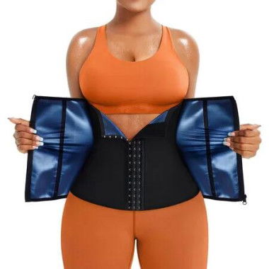 Waist Trainer for Women Lower Belly Waist Trimmer Corset Tummy Wrap Workout Sweat Belt Band Sports Sauna Suit Size:XXX-Large