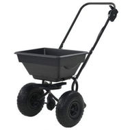 Detailed information about the product Walk Behind Salt Spreader PVC And Steel 92x46x70 Cm 15 L