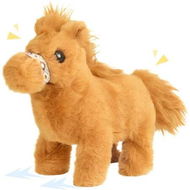 Detailed information about the product Walking Pony Toy Plush Interactive Pony Electric Plush Pet Toy with Sound Stuffed Animal Christmas Birthday Gifts for Kids (Light Brown)