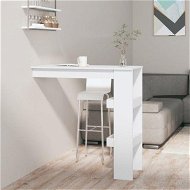 Detailed information about the product Wall Bar Table White 102x45x103.5 Cm Engineered Wood.