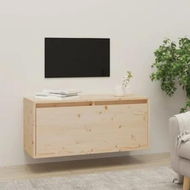 Detailed information about the product Wall Cabinet 80x30x35 cm Solid Wood Pine