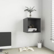 Detailed information about the product Wall Cabinet Grey 37x37x37 Cm Engineered Wood