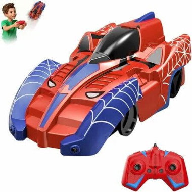 Wall Climbing Remote Control Car 360 Degree Rotating RC Stunt Car with Headlight,Rechargeable RC Cars Toys for 3+ Year Old Boys Girls