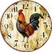 Wall Clock Rustic Rooster Style Silent Non-Ticking Quartz Clock 14 Inch Art Wall Decorative Large Wall Clock for Living Room Bedroom Kitchen. Available at Crazy Sales for $19.95