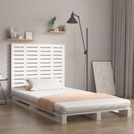 Detailed information about the product Wall Headboard White 96x3x91.5 Cm Solid Wood Pine.