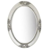 Detailed information about the product Wall Mirror Baroque Style 50x70 Cm Silver