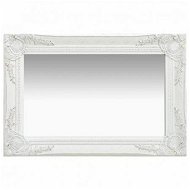 Detailed information about the product Wall Mirror Baroque Style 60x40 Cm White