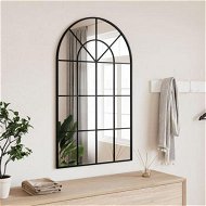 Detailed information about the product Wall Mirror Black 60x100 cm Arch Iron