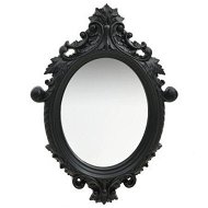Detailed information about the product Wall Mirror Castle Style 56x76 Cm Black