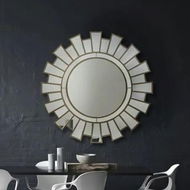 Detailed information about the product Wall Mirror MDF Silver Clear Image Lightweight MRR-02