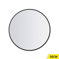 Detailed information about the product Wall Mirror Round Shaped Bathroom Makeup Mirrors Smooth Edge 50CM