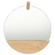 Detailed information about the product Wall Mirror Solid Pinewood 35 cm