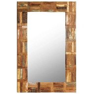 Detailed information about the product Wall Mirror Solid Reclaimed Wood 60x90 cm