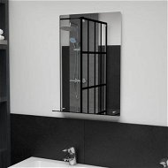 Detailed information about the product Wall Mirror With Shelf 40x60 Cm Tempered Glass