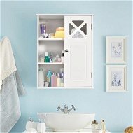 Detailed information about the product Wall-mounted Bathroom Medicine Cabinet With Adjustable Shelves