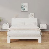 Detailed information about the product Wall-mounted Bedside Cabinets 2 pcs White 34x30x20 cm