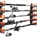 Wall Mounted Fishing Rod Holders Holds Up To 10 Rods,Fishing Rod Rack For Garage,Fishing Pole Holders, Fishing Rod Rack,Fishing Gear Gifts. Available at Crazy Sales for $14.99