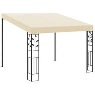 Detailed information about the product Wall-mounted Gazebo 3x3x2.5m Cream.