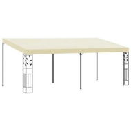 Detailed information about the product Wall-mounted Gazebo 6x3x2.5 m Cream