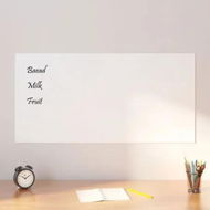 Detailed information about the product Wall-mounted Magnetic Board White 100x50 cm Tempered Glass