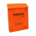 Wall Mounted Mailbox Suggestion Box Donation Box Newspaper Holder Box Letter Box For Office Outside House Yard Gate Color Orange. Available at Crazy Sales for $19.99