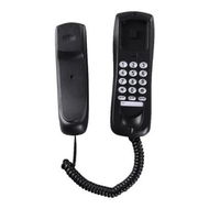 Detailed information about the product Wall Mounted Telephone Fixed Landline Wall Telephones Perfect for Home and Business Use Simple Caller Re-dial Function Telephone Energy Saving Telephone, Black