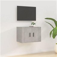 Detailed information about the product Wall-mounted TV Cabinet Concrete Grey 57x34.5x40 Cm.