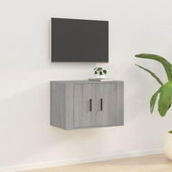 Detailed information about the product Wall-mounted TV Cabinet Grey Sonoma 57x34.5x40 Cm.