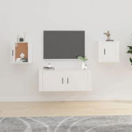 Detailed information about the product Wall-mounted TV Cabinets 2 Pcs White 40x34.5x40 Cm.