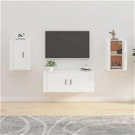 Detailed information about the product Wall-mounted TV Cabinets 2 Pcs White 40x34.5x60 Cm.