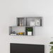 Wall Shelf Concrete Grey 100x18x53 cm Engineered Wood. Available at Crazy Sales for $49.95