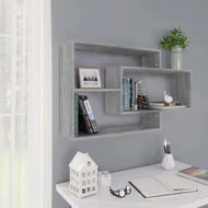 Detailed information about the product Wall Shelf Grey Sonoma 104x20x58.5 cm Engineered Wood