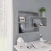 Wall Shelf Grey Sonoma 104x20x58.5 cm Engineered Wood. Available at Crazy Sales for $59.95