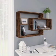 Detailed information about the product Wall Shelf Smoked Oak 104x20x58.5 Cm Engineered Wood.