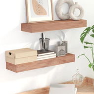 Detailed information about the product Wall Shelves 2 Pcs 60x15x6 Cm Solid Wood Teak