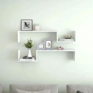 Detailed information about the product Wall Shelves 2 pcs White 100x15x20 cm Engineered Wood