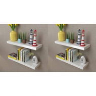 Detailed information about the product Wall Shelves 4 Pcs White 60 Cm