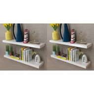 Detailed information about the product Wall Shelves 4 Pcs White 80 Cm