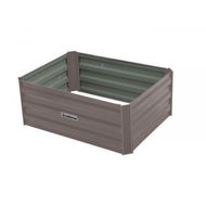 Detailed information about the product Wallaroo Garden Bed 80 X 60 X 30cm Galvanized Steel - Grey