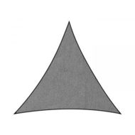 Detailed information about the product Wallaroo Outdoor Sun Shade Sail Canopy Grey Triangle 5 x 5 x 5M