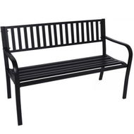 Detailed information about the product Wallaroo Steel Outdoor Garden Bench - Modern