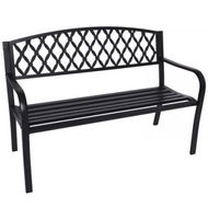 Detailed information about the product Wallaroo Steel Outdoor Garden Bench 2 To 3-Seater - Diamond