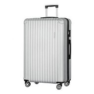 Detailed information about the product Wanderlite 28'' Luggage Travel Suitcase Set TSA Hard Case Lightweight Light Grey