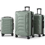 Detailed information about the product Wanderlite 3pcs Luggage Suitcase Set Trolley Travel TSA Lightweight Hard Case Grey Green